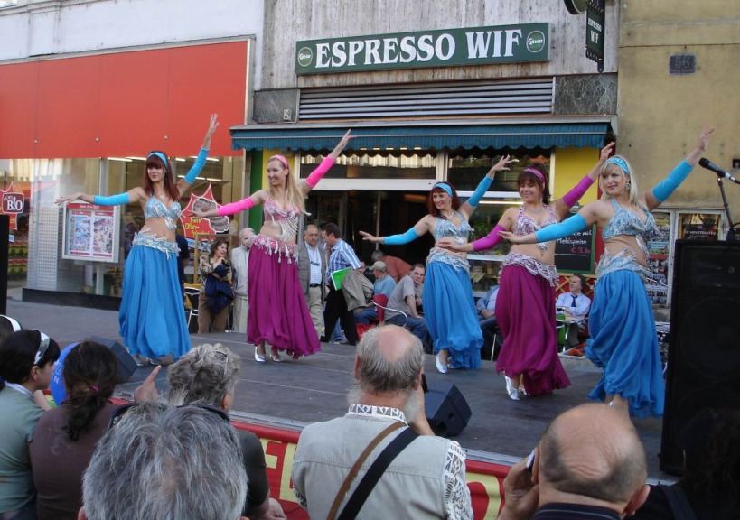 Bauchtanzgruppe Trommelsolo