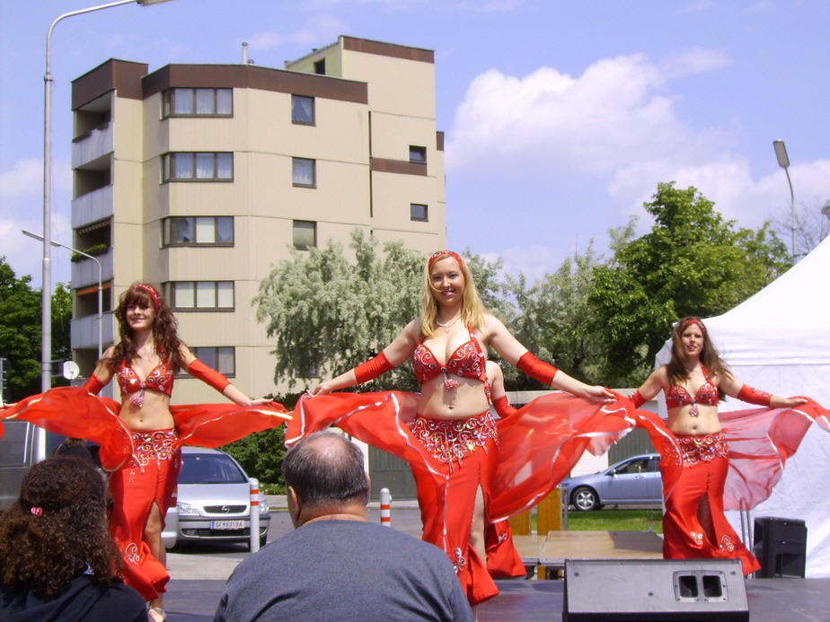 Bellydance Baucht�nzerinnen auf den Wiener Bezirksfestwochen