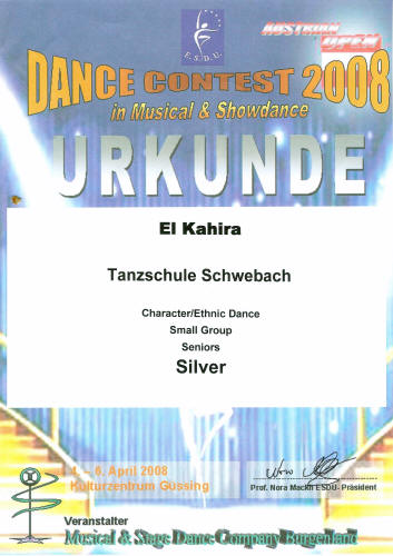 Austrian Open dance contest Silber Ethno