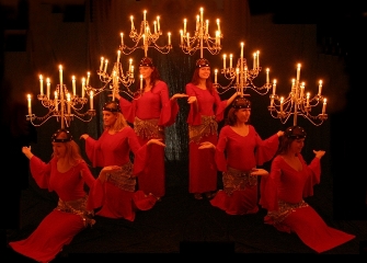 Leuchtertanz shamadan