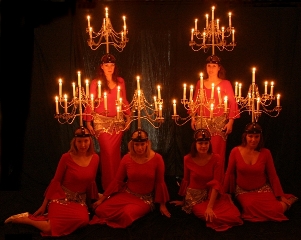 shamadan Bauchtanzgruppe el-kahira Wien